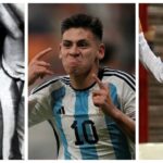 Qué hacían Diego Maradona y Lionel Messi a la misma edad del Diablito Echeverri: dos súper héroes y un juvenil que quiere seguir sus pasos