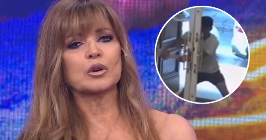 Adriana Salgueiro fue víctima de un robo y compartió el video del momento en las redes