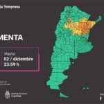 El Servicio Meteorológico Nacional emitió una serie de avisos por abundante caída de agua en cortos periodos