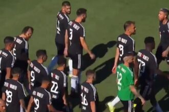 Final por el ascenso: la desafiante salida a la cancha de Riestra tomando Speed y la chicana de Maipú contra la bebida energizante