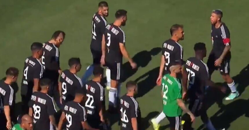 Final por el ascenso: la desafiante salida a la cancha de Riestra tomando Speed y la chicana de Maipú contra la bebida energizante