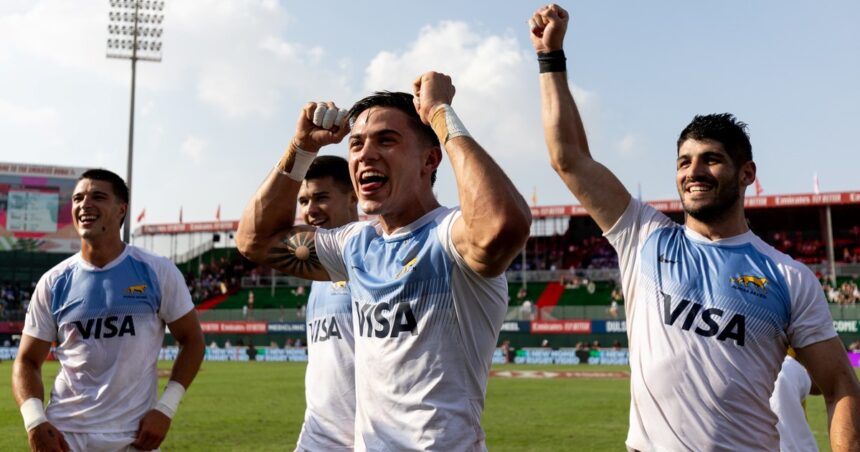 Agónica victoria y pasaje a la final del Seven de Dubai: Los Pumas hicieron historia ante los All Blacks y van por Sudáfrica