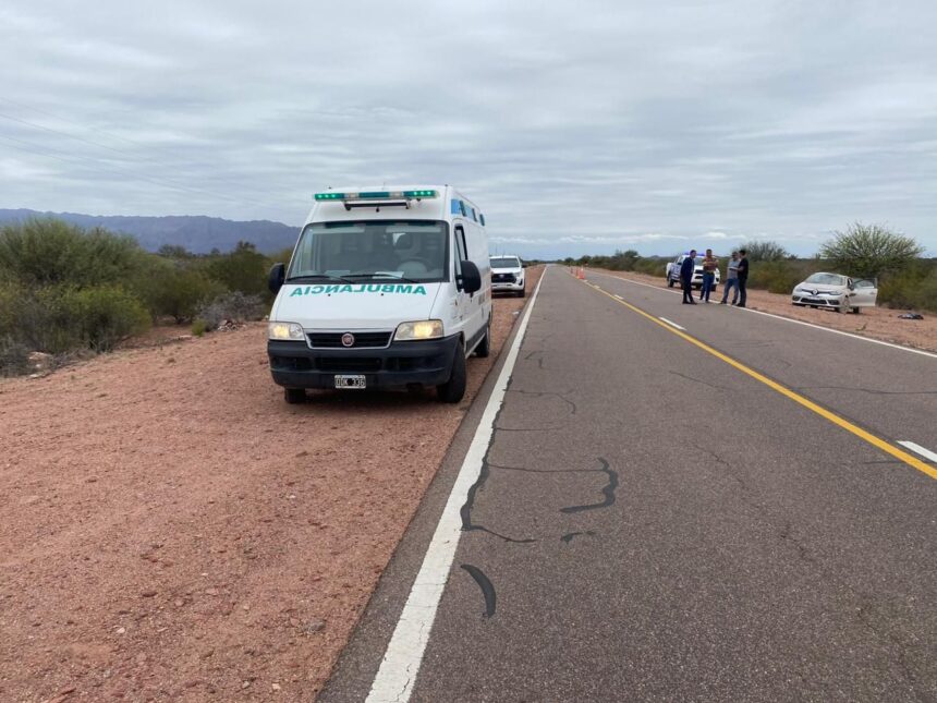 Patquia: un bebé de 3 años perdió la vida en accidente automovilístico