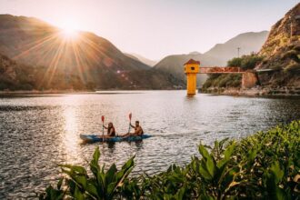 Un  hombre sufrió inconvenientes con su kayak en el Dique Los Sauces