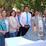 La Virgen del Valle visitó la Municipalidad de la Capital