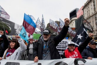 Eduardo Belliboni anunció la primera movilización contra Javier Milei y aseguró que ya hay “desilusión” entre votantes del libertario