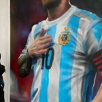 De vandalizar paredones con grafitis a pintar a Maradona y Messi junto al mejor muralista argentino