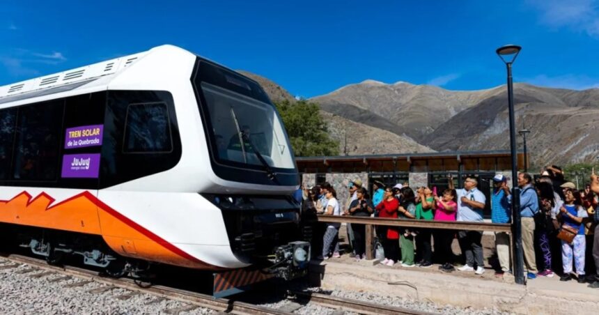 “Aerosoles, martillos y marihuana”: detuvieron a cinco hombres por intentar vandalizar el recién inaugurado tren turístico en Jujuy