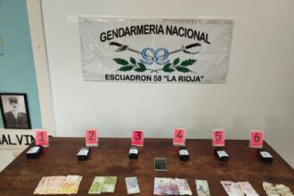 En operativo Gendarmería Nacional secuestró estupefacientes