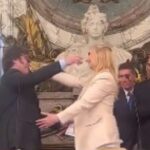 El llanto de Javier Milei cuando le tomó juramento a su hermana como secretaria general de la Presidencia