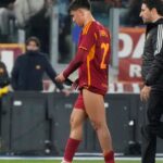 Dybala y 23 minutos de locos: metió un pase gol de lujo y era la figura de la Roma, pero se fue lesionado