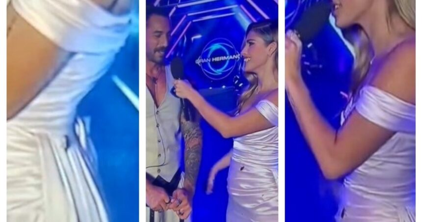 Gran Hermano: una cucaracha le caminó a Julieta Poggio sobre el vestido y el video se volvió viral