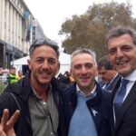 Andrés “Cuervo” Larroque habló de su foto con el agresor Javier Milei: “No sé quién es, no tiene nada que ver con nuestra filosofía política”