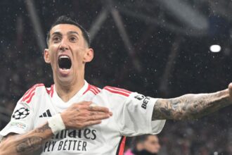 Ángel Di María se despide de la Champions con una última genialidad: gol olímpico para Benfica en Salzburgo