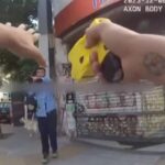 Video: el momento en que un policía de la Ciudad detuvo a un delincuente armado con el uso de una pistola Taser