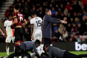 Conmoción en la Premier League: el capitán de Luton Town sufrió un paro cardíaco y se desplomó en la cancha