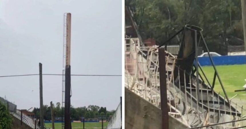 El temporal también le pegó de lleno al fútbol argentino: cuáles fueron los clubes afectados el fin de semana