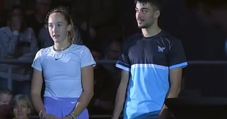 Una “batalla de los sexos” forzada en una exhibición de tenis: una ucraniana, amenazada, no quiso jugar contra una rusa y fue reemplazada por un varón