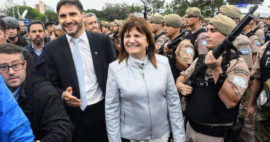 En Rosario, Patricia Bullrich le declaró “la guerra al narcotráfico” y habló de sumar a las Fuerzas Armadas