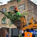 Siguen los trabajos en el Oeste para reparar los destrozos del temporal