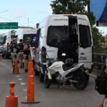 Ante el fuerte operativo policial, los piqueteros acortaron la marcha y no pasarán por el Congreso