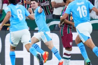 Julián Álvarez y su increíble gol a los 39 segundos y de pecho, nuevo récord en la final del Mundial de Clubes