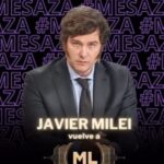 Así llegó el presidente Javier Milei a la grabación del programa de Mirtha Legrand