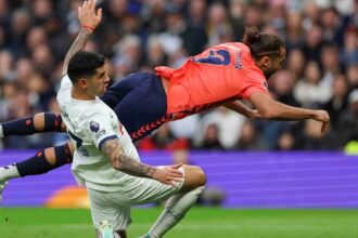 Cuti Romero, héroe del Tottenham: espectacular corrida y un cruce que se gritó como un gol