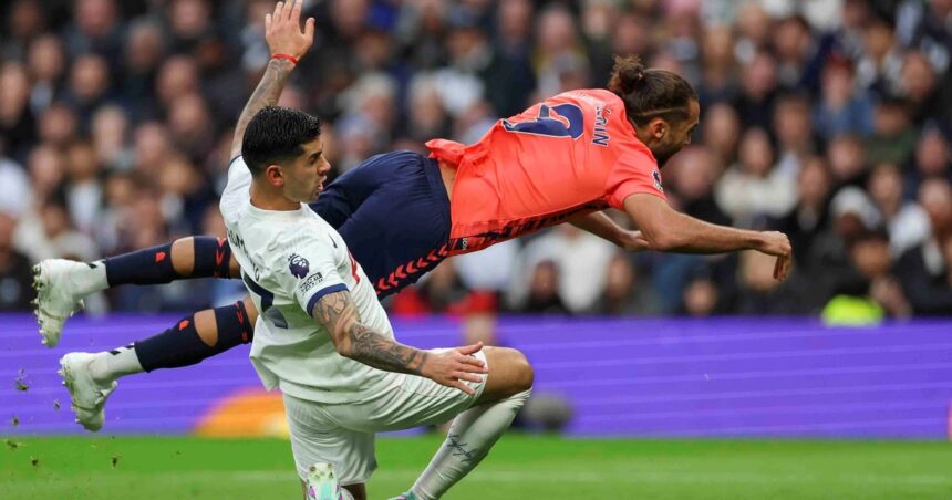 Cuti Romero, héroe del Tottenham: espectacular corrida y un cruce que se gritó como un gol