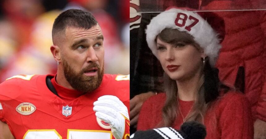 El ataque de furia de Travis Kelce ante los ojos de Taylor Swift, en la dura derrota de los Chiefs en la NFL