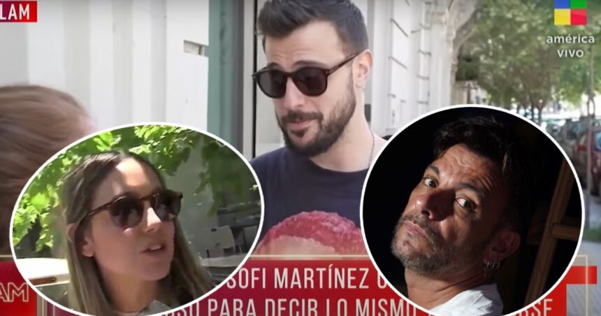 Diego Leuco opinó del cruce entre su ex, Sofi Martínez, y Martín Bossi por una pregunta sobre Lionel Messi