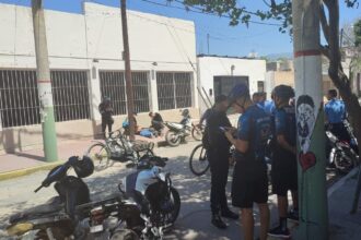 Dos hombres quedaron demorados por intentar robar una moto