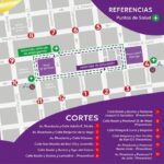 Informan cortes de calles por la realización de la procesión