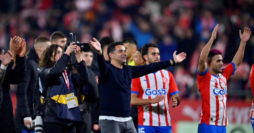 El sorprendente Girona venció en un partidazo al Atlético de Madrid: 4-3 sobre la hora para seguir en la punta