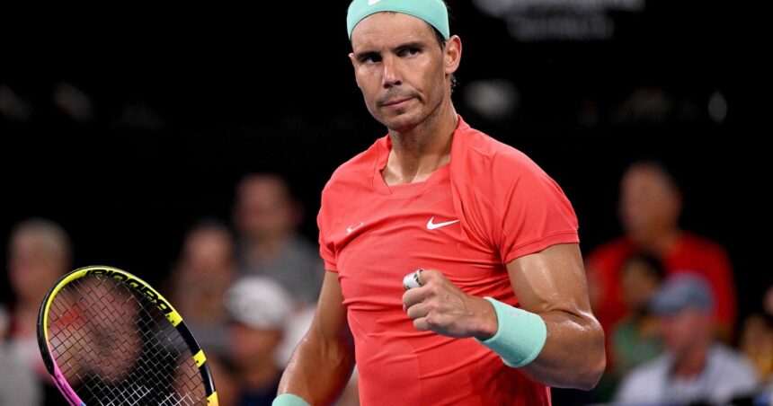 Rafael Nadal, imparable: barrió al australiano Kubler y ya está en cuartos en Brisbane