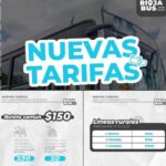 Rioja Bus actualiza las tarifas: el precio del boleto pasará a valer 0