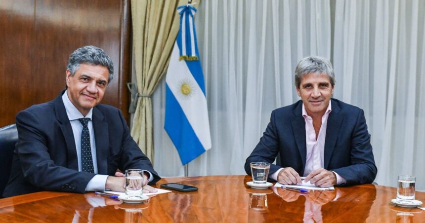 Se reunieron Jorge Macri y Luis Caputo: la trastienda de un reclamo de Ciudad a Nación por $ 350.000 millones