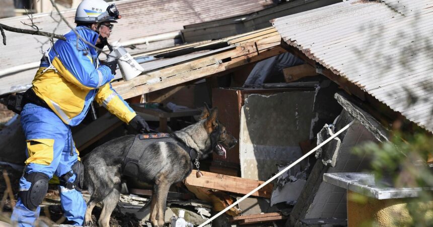 Milagro en Japón: una mujer de 90 años sobrevivió más de 5 días bajo los escombros de su casa, derrumbada por el sismo