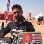 Diego Llanos retrocedió algunas posiciones, en la cuarta etapa del Rally Dakar