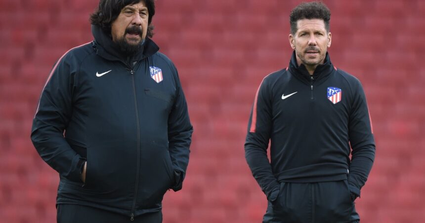 La filosa crítica del Mono Burgos al Cholo Simeone tras la derrota del Atlético ante Real Madrid