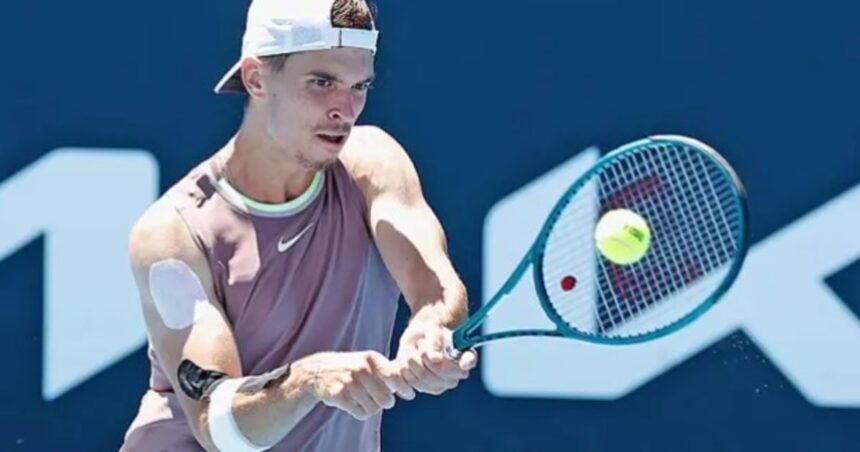 Dino Prizmic, el chiquilín de 18 años que va por lo imposible en su primer Abierto de Australia: destronar a Djokovic