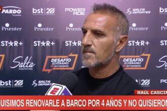 Cascini, duro con Valentín Barco por su salida de Boca: “Hay que ser agradecido a veces en la vida”