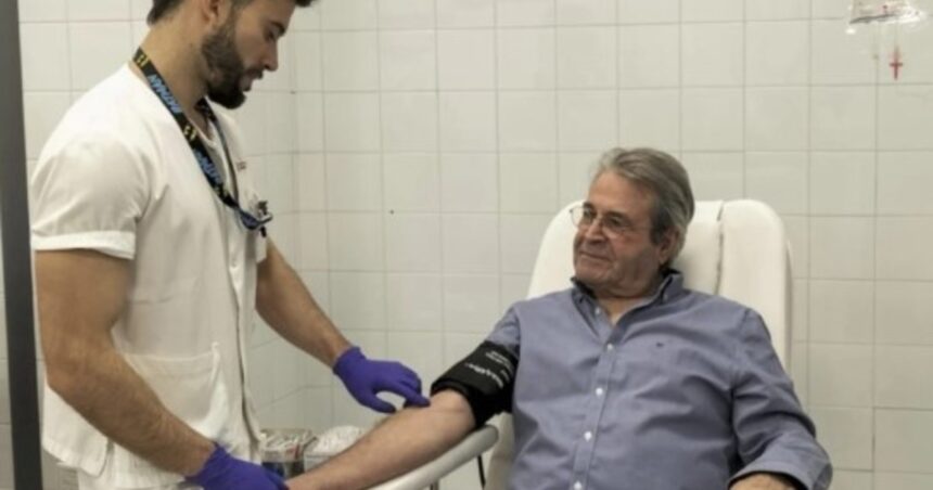 Un hombre llegó a las 500 donaciones de sangre