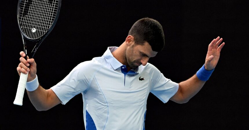 Tomás Etcheverry vs Novak Djokovic en el Australian Open EN VIVO: un Nole muy sólido se llevó el primer set