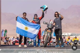 Llanos se mostró feliz por arribar a la meta: El chileciteño fue uno de los que arribó a la meta, tras una dura y díficil etapa 12