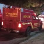 Un motociclista fue hospitalizado luego de caer a la cinta asfáltica