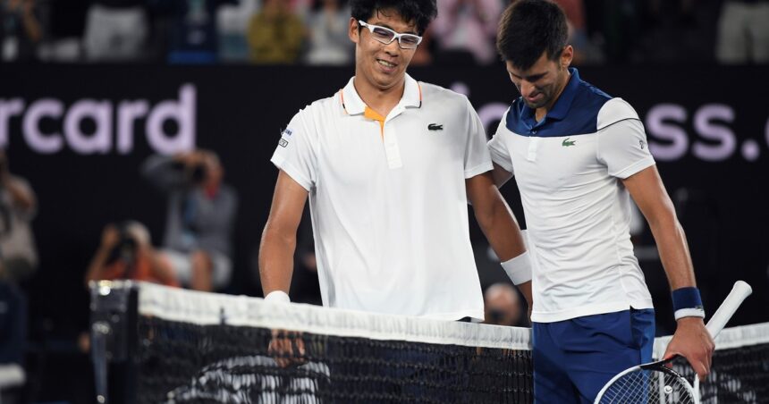 Hyeon Chung, el último que le ganó a Djokovic en el Australian Open, y su calvario tras lograr lo imposible