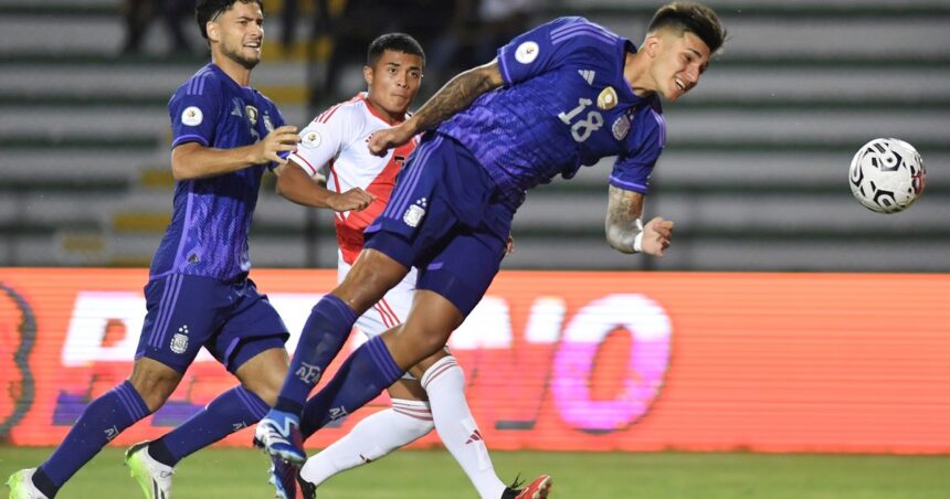 Argentina vs Perú, por el Preolímpico Sudamericano Sub 23, EN VIVO: a los de Mascherano les anularon un gol insólito, minuto a minuto