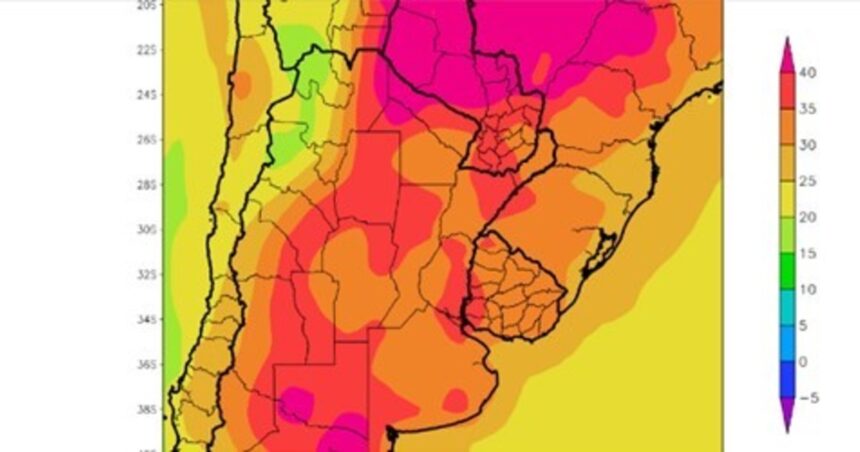 Una semana con rebote de temperaturas y lluvias para algunas zonas agrícolas