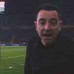 La polémica reacción de Xavi en la dura derrota de Barcelona, mirando a cámara: “¡Una vergüenza!”